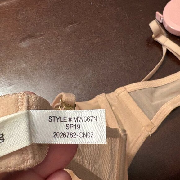 Madewell Intimates Skin Underwire Bra New Light Stone Size 32B - Picture 9 of 9